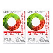 시크릿 EPA DHA함유 포르테 식물성오메가3 (120캡슐), 단품, 단품