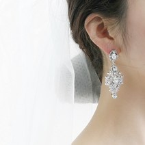 블루밍 돌잔치 스튜디오 촬영 본식 드롭 셀프 웨딩 귀걸이 귀찌