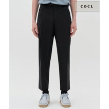 커스텀어클락 US COCL 울 원턱 벌룬핏 팬츠 바지 블랙 COOSPT183블랙