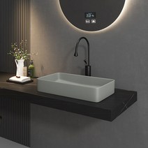 북유럽 세라믹 탑볼 세면대 반다리 세면볼 건식 미니 카운터 매립, 단일사이즈, JZ400 그린