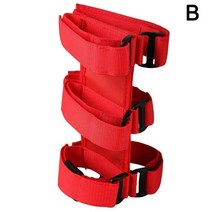 나일론 자동차 롤 바 소화기 고정 홀더 내부 안전 스트랩 A5X3, [02] red