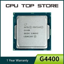 인텔 펜티엄 G4400 3.3GHz 듀얼 코어 2 스레드 CPU 프로세서 3M 54W LGA 1151