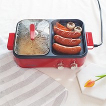 반반 멀티 그릴 캠핑 집들이 (레드 네이비), 레드