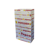 유앤팩 팝콘 봉투 낱개 100장 포장, 100개
