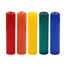 에스엠프린팅 인조 사금석 18mm 개인 인감 도장 주문제작, 검정