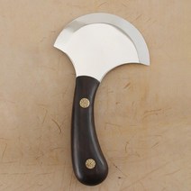 가죽공예수공구 전문 가죽 절단 칼 DIY 핸드메이드 샤프 스카이빙 숱치기 도구 흑단 손잡이 M390 스틸 블레, 2L