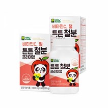 애플킨더 튼튼철분 프리미엄 60p, 60정, 2개