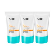 AHC 내추럴 퍼펙션 아쿠아 모이스트 선크림 50ml x3, 1세트