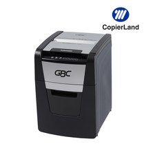 문서세단기 GBC ShredMaster 100X 자동급지 최대 100매 34L 사무실파쇄기 종이세절기 서류분쇄기, 단품