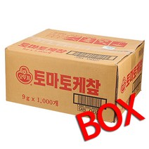 박스/오뚜기토마토케찹9gx1000ea, 9g