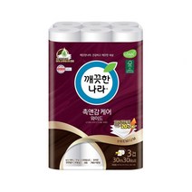 [깨끗한나라] 촉앤감케어 와이드 30m 30롤, 상세 설명 참조
