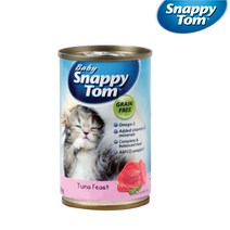 스내피톰 생후 3개월 이후 고양이 베이비 피스트 파테 주식캔 15p, 튜나, 150g, 15개