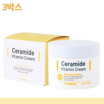 3박스 푸드어홀릭 비타민크림 100ml 주름개선화장품 영양크림 미백크림 세안후크림 40대여자선물 여성크림 브랜드크림 고급크림 리프팅크림 피부리프팅 엄마크림 엄마화장품 정성선물 추천