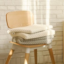 스너그홈 천연 라텍스 오가닉방석 40x40x5cm, 오가닉베이지