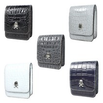 스컬스 골프 거리측정기 가죽 케이스 캐디톡미니미 부쉬넬 보이스캐디 세로형, 큰사이즈 블랙 세로형