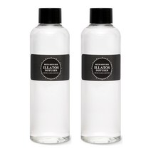 일라토스 디퓨저 200ml 리필2개 발향좋은 대용량 프리지아 블랙체리 머스크 15종 향 총400ml, ILR/체리블라썸1개 + ILR/화이트머스크1개