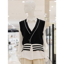 ab.f.z [ab.f.z] 니트레이어드카라블라우스 (KSW4HB40L)
