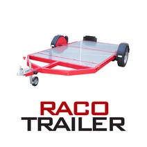 대형 수동평판트레일러 바이크전용트레일러 RACO트레일러, 1개
