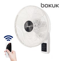 보국 벽걸이 리모컨 선풍기 BKF-1435WRF 원큘레이터 써큘레이터 겸용