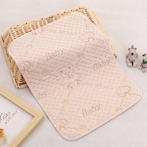 기저귀 교환대 갈이대 재사용 가능한 아기 교체 매트 커버 기저귀 매트리스 신생아용 코튼 방수 바닥 놀, 06 50x70cm-TI099
