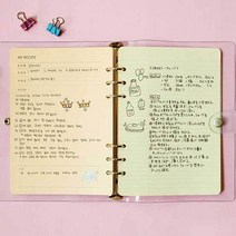 A5 파트텔 다이어리 속지 6공 내지 용품, 04사다리타기