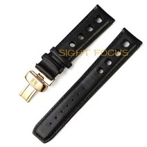 쇼파드 티쏘 호환 T91 가죽 스트랩 1853 PRS516 T044 T21 T100 20mm 오렌지 레드 스티치 워치 밴드 천공