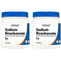 중탄산나트륨 파우더 2lb 2병, 단품