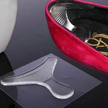 신발 뒤꿈치 부착형 삼각 실리콘 쿠션 깔창, 10개