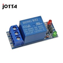 5V 12V 24V 릴레이 모듈 광 커플러 출력 1 2 4 6 arduino용 8 웨이 모듈127351, 1 Chanel, 12 VDC