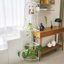 주택 카페 입구 엔틱 철제 장식용 선반 다이 거실 매장 사무실