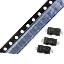 SOD-100 SMD 제너 다이오드 BZT52C4V7/5V1/123/5.6/6.2/6.8/7.5/12V BZT52C5V1 8.2 PCS, 01 BZT52C2V0  WY