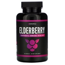 Havasu Nutrition 엘더베리 캡슐 60정