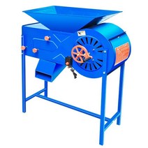 풍구 곡물선별기 들깨 참깨 타작 탈곡기 농업용관리기, 수동 전기 풍차 + 대형 알루미늄 모터