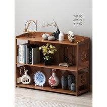 빈티지 원목 수납장 레트로 서랍장 북유럽 고전 복고 다양한 크기, 2단 개방형 90X29X69