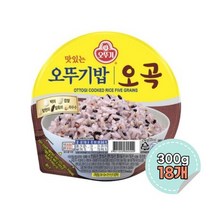 오뚜기 햇반 맛있는 오뚜기밥 오곡 210g 18개, 상세페이지 참조, 상세페이지 참조, 상세페이지 참조