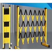 자바라 대문 공장 휀스 슬라이딩 게이트 주차장 창고, 높이 1.2미터x길이 3미터 빨간 흰색