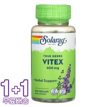 솔라레이 바이텍스 400mg 베지 100캡슐 2통, 1개, 기본