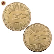 기념주화 비트코인선물 모형소품비트코인 비트 코인 도게코인 라이트코인 리플 이더리움 금도금 기념 컬렉, 07 coin 7