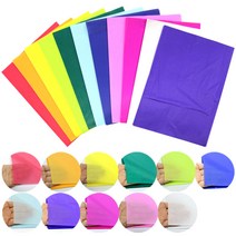 [동화오피스] 칼라 습자지 색화지 꽃볼만들기 소량 100매입, 노랑