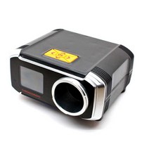 속도 구속 측정기 스피드건 LCD 속도계 블루투스, 검은색