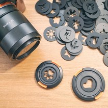 글린트 최고급 보케필터 DSLR 미러리스 카메라 [50mm 35mm 렌즈전용] A7m2 a5100 a6000 등, 49mm (캐논 신 50mm F1.8 STM)