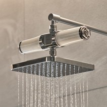 베니스 듀얼 샤워 필터 정수 비타민 녹물 염소 제거 수돗물 아파트 물 필터기 비타 욕실, 20%OFF 듀얼 필터 본체세트+올스테인레스 샤워헤드