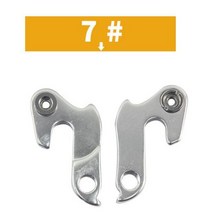 자전거 부품 기어 MTB 도로 자전거 합금 후면 변속기 행거 레이싱 사이클링 산악 프레임 기어 테일 후크, 06 7