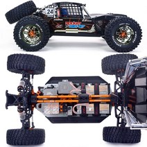ZD 레이싱 DBX-07 1/7 80 km/h 전원 사막 트럭 4WD 오프로드 버기 6S 브러시리스 RC 제어 자동차 RTR, 04 No Power Red