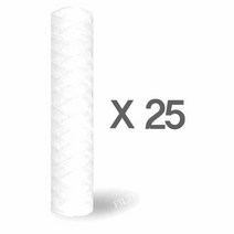 와운드필터 하우징용 침전필터 750mm 25미크론 [25개], 없음