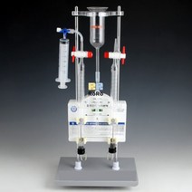 전기분해장치 호프만식 (백금전극) A형/과학 실험 키트 교구 도구 만들기