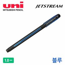 RT 미쯔비시 제트스트림 101 캡식 볼펜 1.0mm 12개 블루, 단품