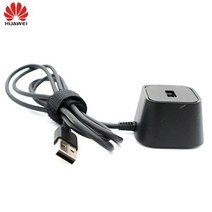무선 라우터 허브 네트워크 전산 장비 새로운 잠금 해제 원래 150Mbps 화웨이 E8372h-608 4G LTE 모뎀 와이, 중국_충전 도크