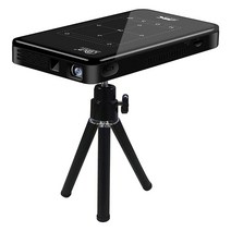 빔프로젝터 미니빔 가정용빔 dlp p09-ii 풀 hd 프로젝터 안드로이드 9.0 ddr4 2gb 32gb 미니 휴대용 4k wifi bt4.2 4000ma 배터리 비디오 비머, 1GB 램 8g 롬, 오 플러그
