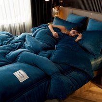 양모이불 호주양모 알파카 이불슈퍼 소프트 캐시미어 울 이불 겨울용 두꺼운 따뜻한 코튼 양면 벨벳 킹
